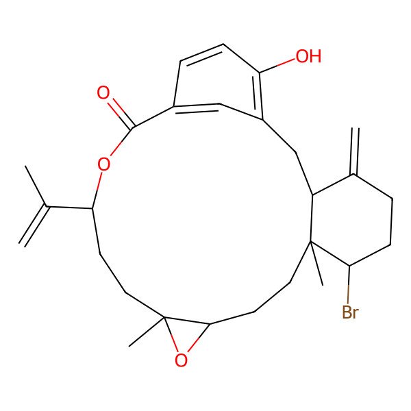 2D Structure of Bromophycolide R