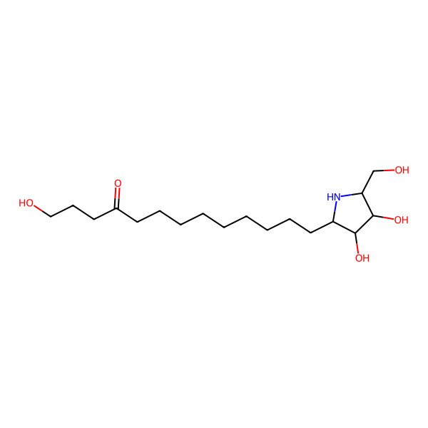 2D Structure of Broussonetine C