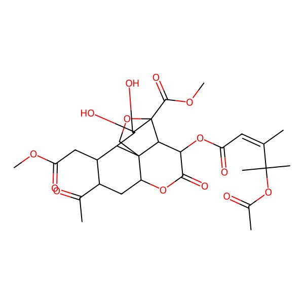 2D Structure of Bruceanic acid C