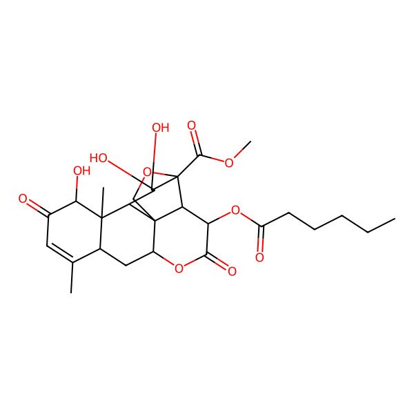 2D Structure of Bruceanol B 2D Structure of Bruceanol B