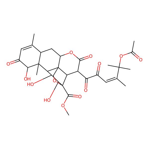 2D Structure of Bruceanol C 2D Structure of Bruceanol C