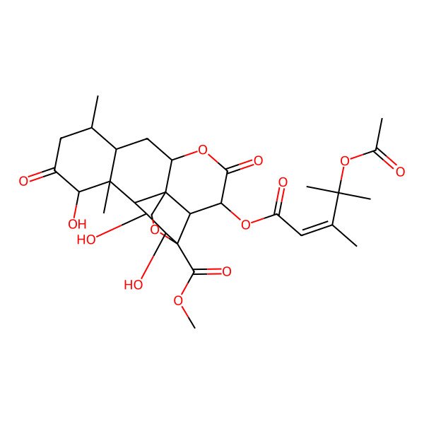 2D Structure of Bruceanol G 2D Structure of Bruceanol G