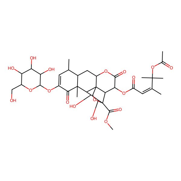 2D Structure of Bruceantinoside C 2D Structure of Bruceantinoside C