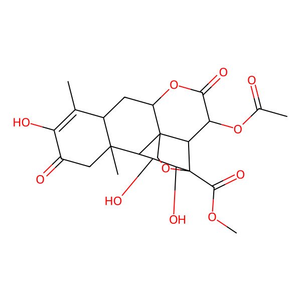 2D Structure of Brucein B