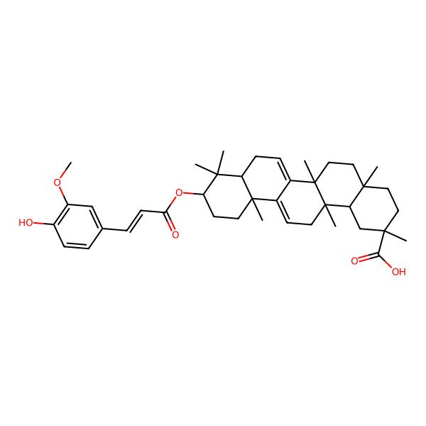 2D Structure of Bryoferulic acid