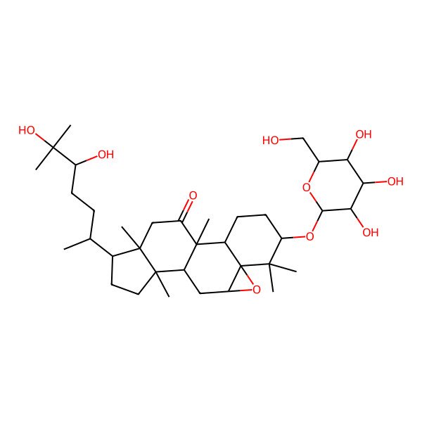 2D Structure of 5Alpha,6Alpha-Epoxycabenoside D