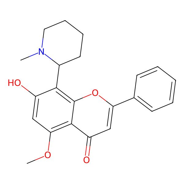 2D Structure of Buchenavianine
