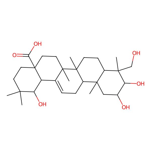 2D Structure of Buergericic Acid