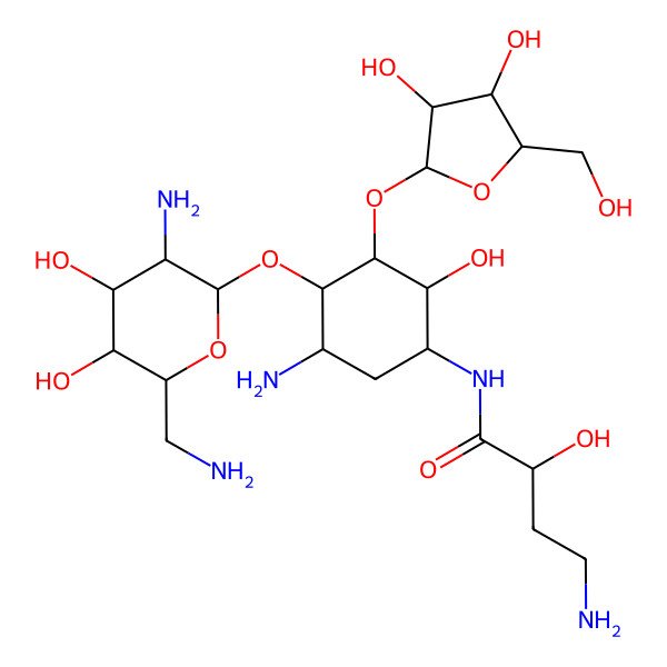 2D Structure of Butirosin A