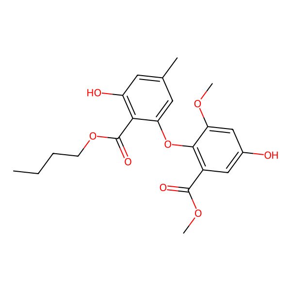 2D Structure of Butyl Asterrate