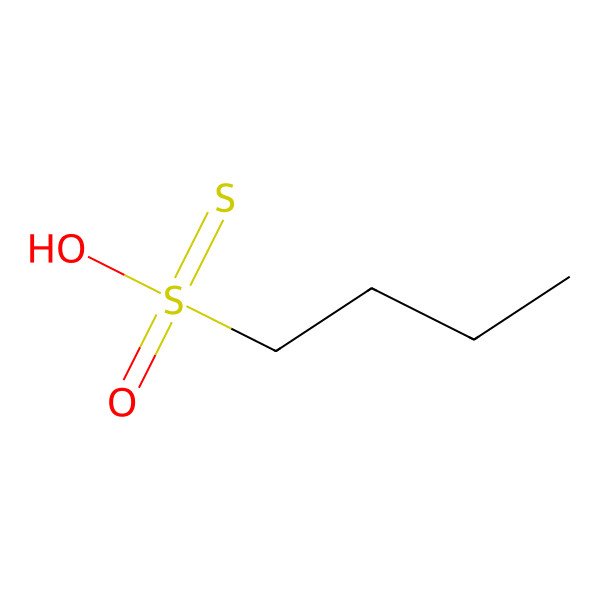 2D Structure of Butyl-hydroxy-oxo-sulfanylidene-lambda6-sulfane