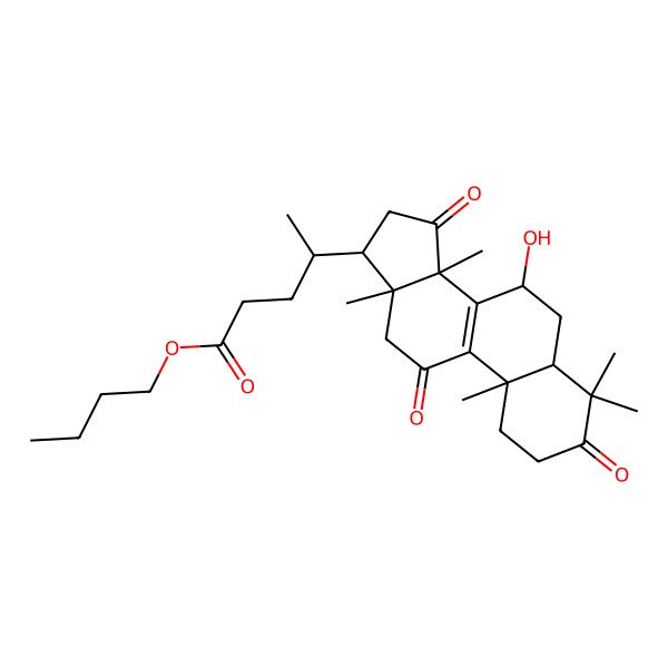 2D Structure of butyl lucidenate A