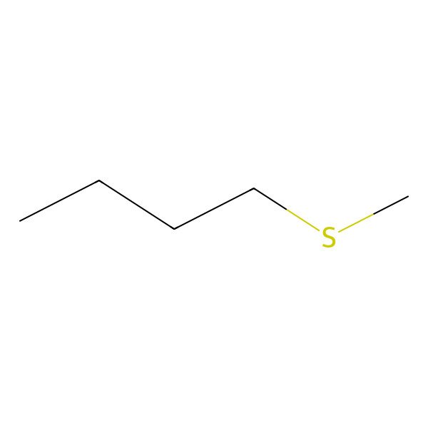 2D Structure of Butyl methyl sulfide