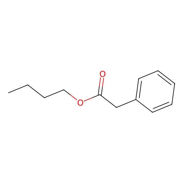 2D Structure of Butyl phenylacetate