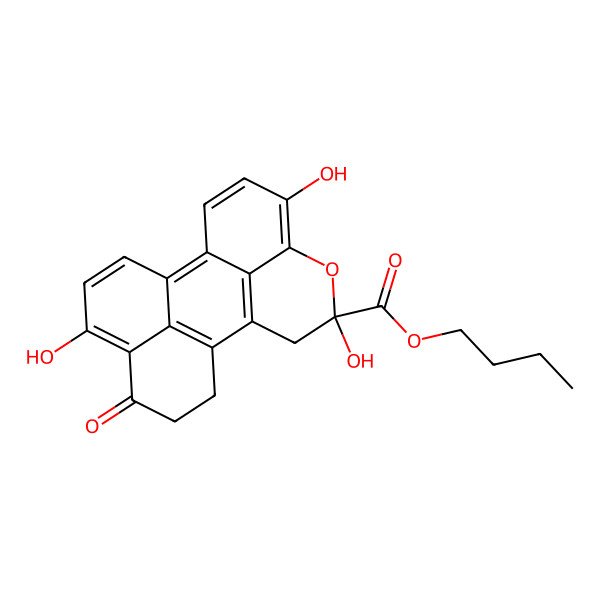 2D Structure of Butyl xanalterate