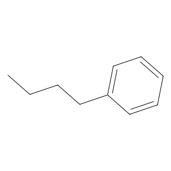 2D Structure of Butylbenzene