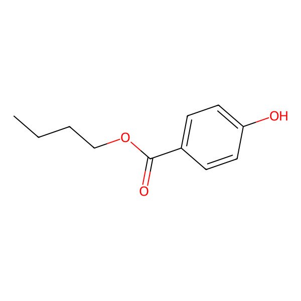 2D Structure of Butylparaben
