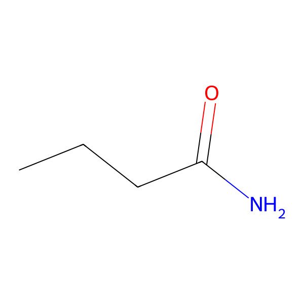2D Structure of Butyramide