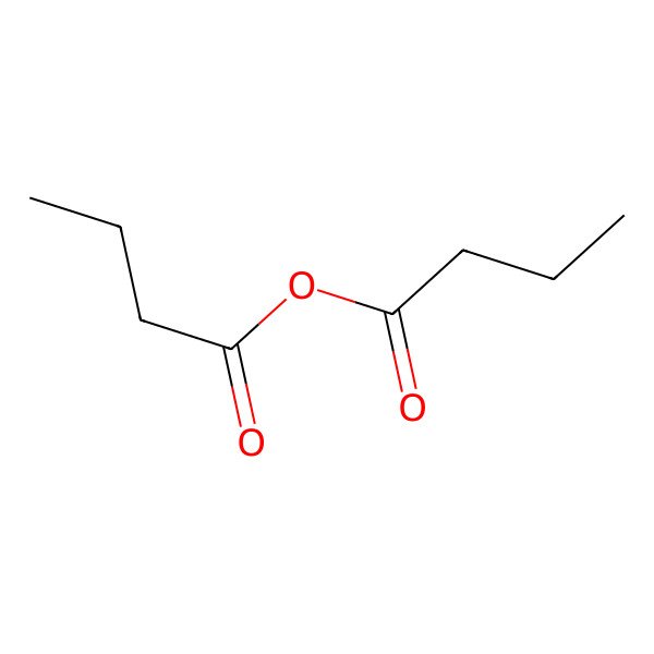2D Structure of Butyric anhydride