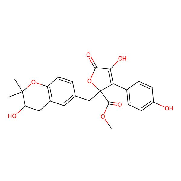 2D Structure of Butyrolactone derivative