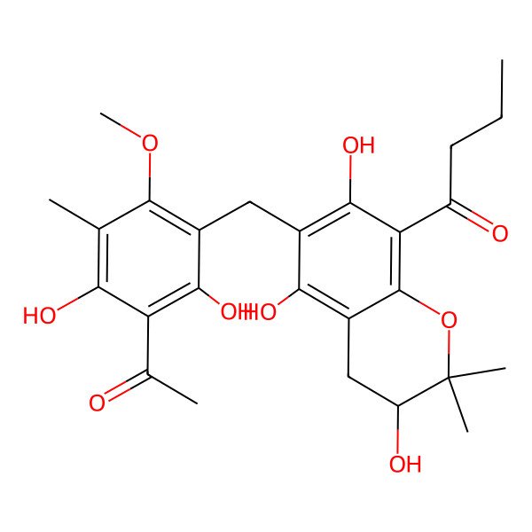 2D Structure of Butyrylmallotochromanol