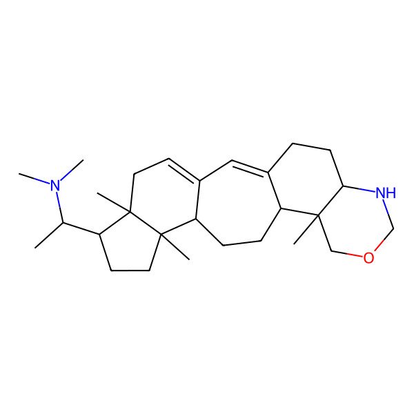 2D Structure of Buxhyrcamine