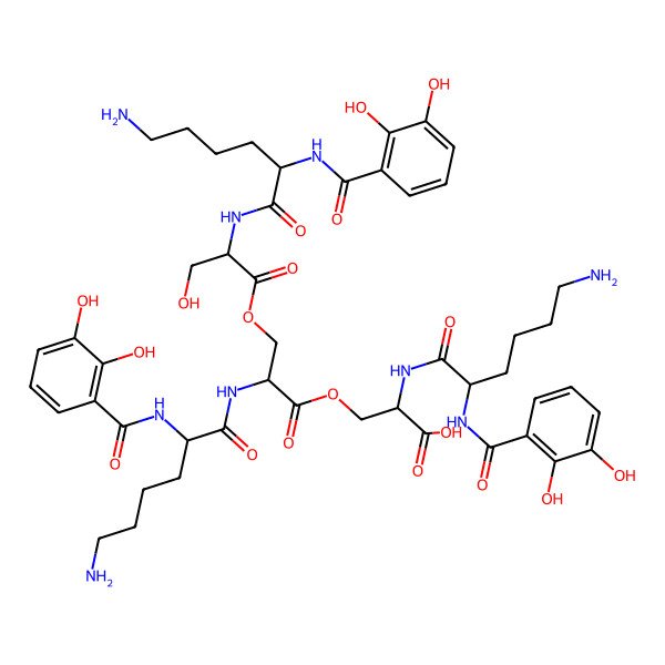 2D Structure of Bz(2,3-diOH)-DL-Lys-DL-Ser-(2).Bz(2,3-diOH)-DL-Lys-DL-Ser(1)-OH.Bz(2,3-diOH)-DL-Lys-DL-Ser(2)-(1)