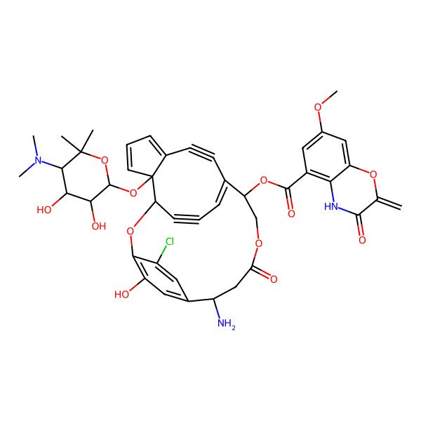 2D Structure of C-1027 Chromophore