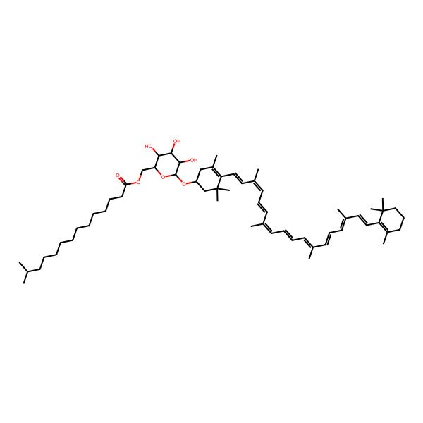 2D Structure of C1-15 thermocryptoxanthin-15