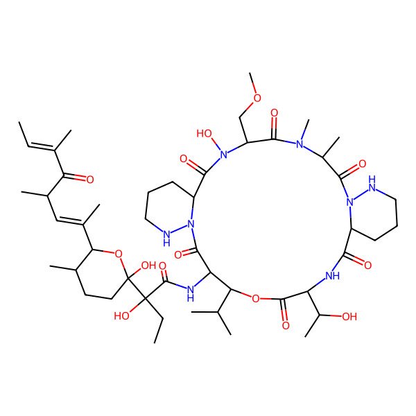 2D Structure of Kettapeptin