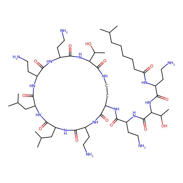 2D Structure of Polymyxin E7