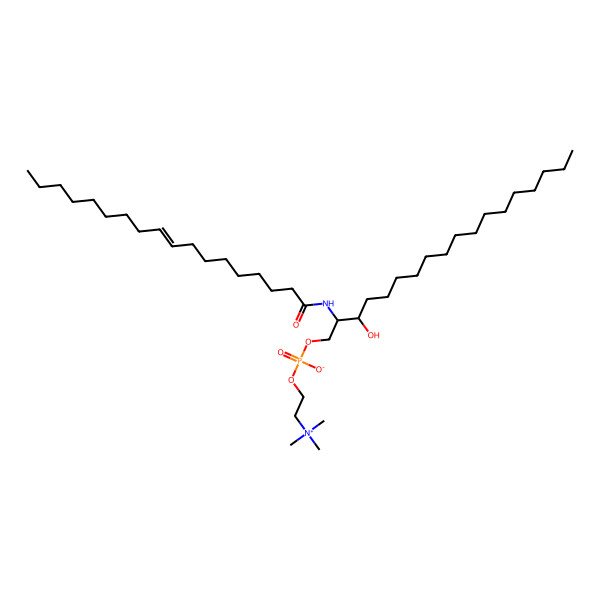 2D Structure of SM(d18:0/18:1(9Z))