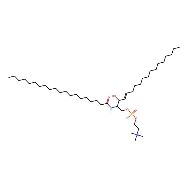 2D Structure of SM(d18:1/20:0)