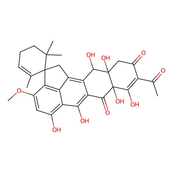 2D Structure of Spirohexaline