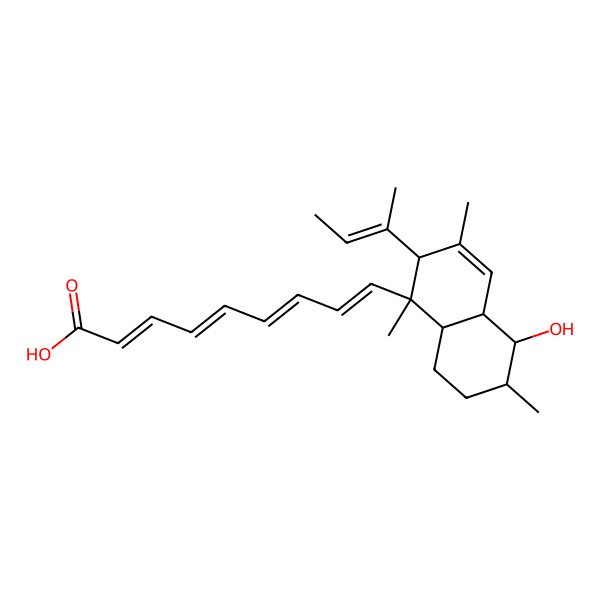 2D Structure of Janthinopolyenemycin A