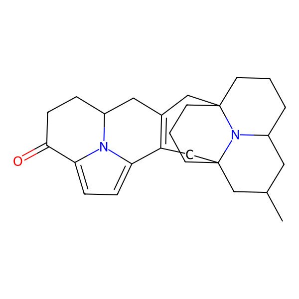 2D Structure of 21-Methyl-26,27-diazaheptacyclo[13.7.3.11,15.14,7.03,13.011,27.019,26]heptacosa-3(13),4,6-trien-8-one