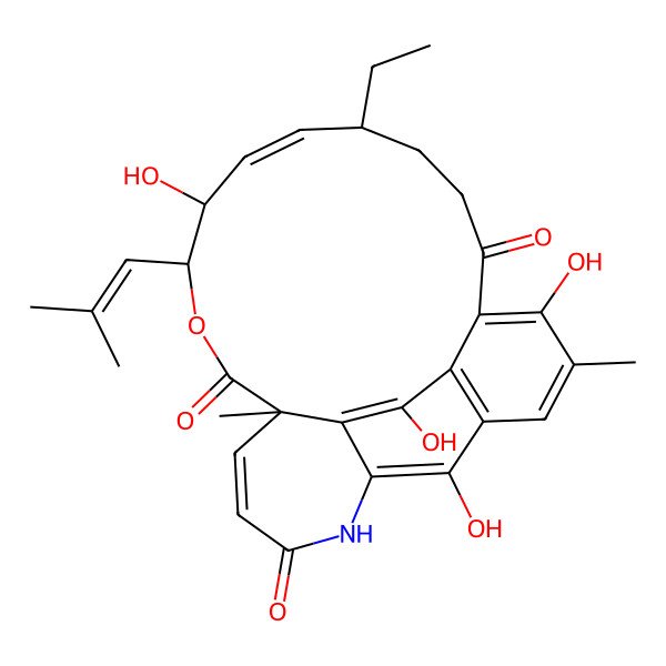 2D Structure of Divergolide C