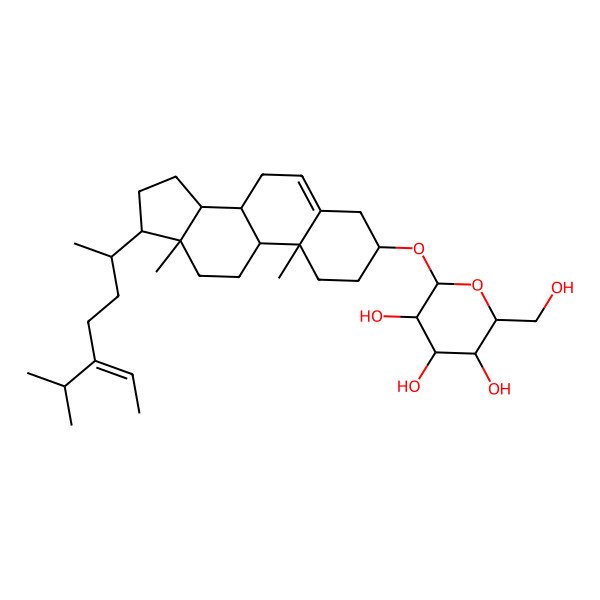 2D Structure of 2-[[10,13-dimethyl-17-(5-propan-2-ylhept-5-en-2-yl)-2,3,4,7,8,9,11,12,14,15,16,17-dodecahydro-1H-cyclopenta[a]phenanthren-3-yl]oxy]-6-(hydroxymethyl)oxane-3,4,5-triol