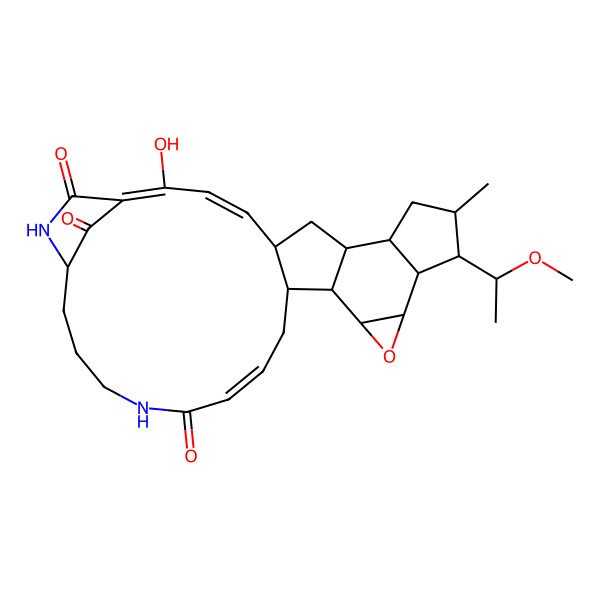 2D Structure of Capsimycin