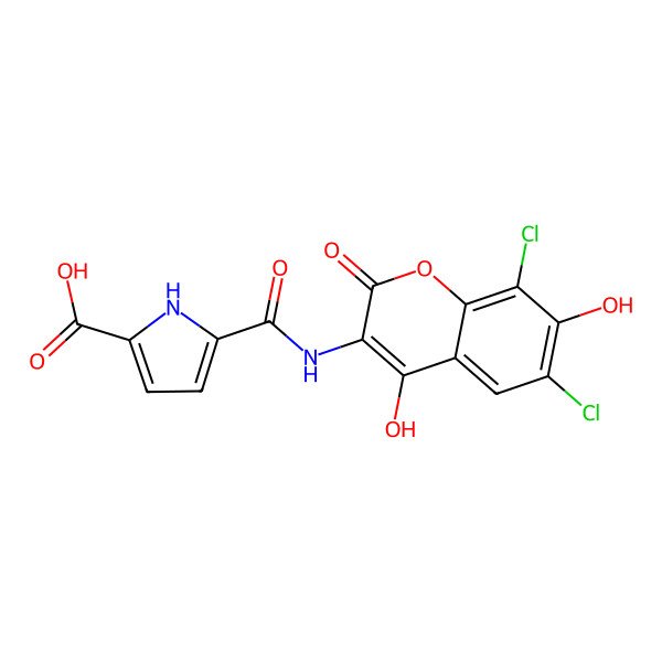 2D Structure of Cacibiocin B
