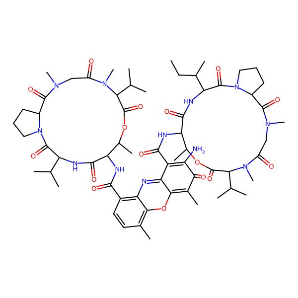 2D Structure of Cactinomycin