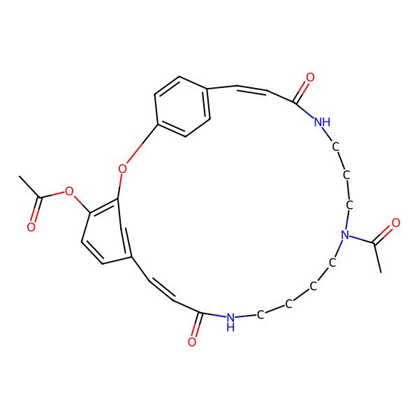 2D Structure of Cadabicine diacetate