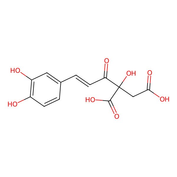 2D Structure of Caffeoyl-l-malic acid