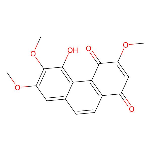 2D Structure of Calanquinone A