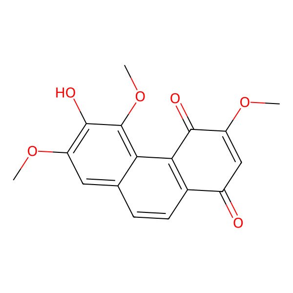 2D Structure of calanquinone B