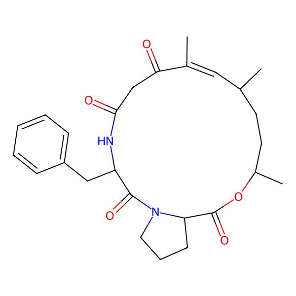 2D Structure of Calcaripeptide B