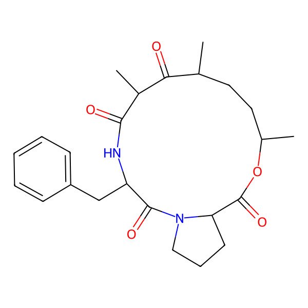 2D Structure of Calcaripeptide C