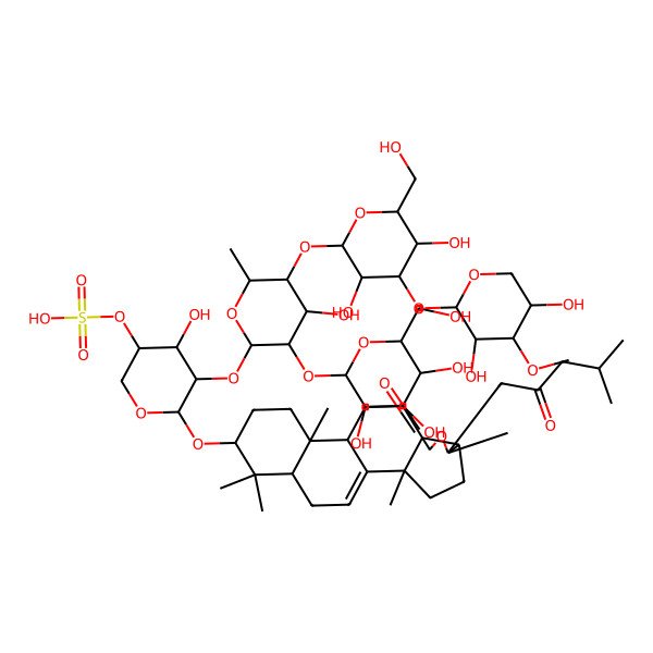 2D Structure of Calcigeroside C2