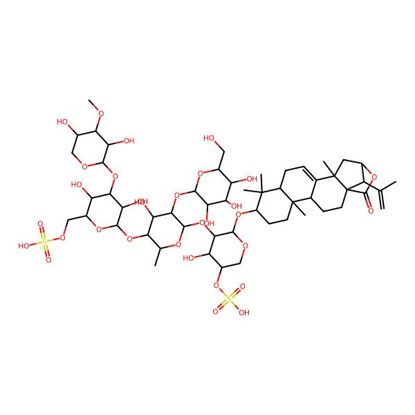 2D Structure of Calcigeroside D1