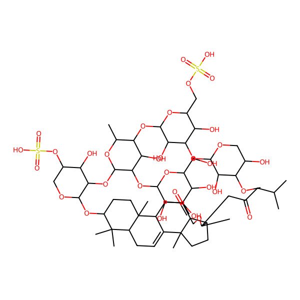 2D Structure of Calcigeroside D2